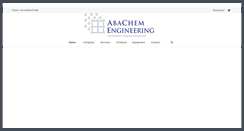 Desktop Screenshot of abachemeng.com